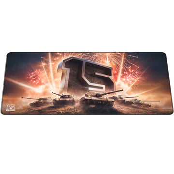 World of Tanks 15 Anniversary Mousepad XL