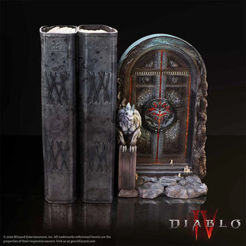 Diablo IV Hells Gate Bookends Podpórki pod ksiązki 20 cm