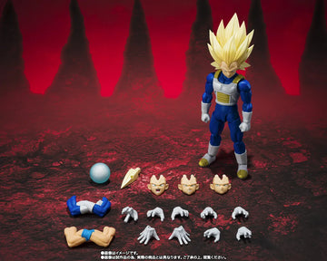 Super Saiyan 3 Vegeta Dragon Ball Daima S.H.Figuarts Figurka 15 cm
