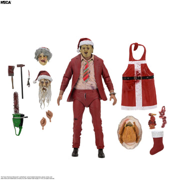 Santa Leatherface Texas Chainsaw Massacre Figurka 17 cm