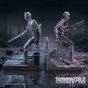 Terminator T-1000 Vs T-800 Bookends Podpórki Pod Książki 19 cm