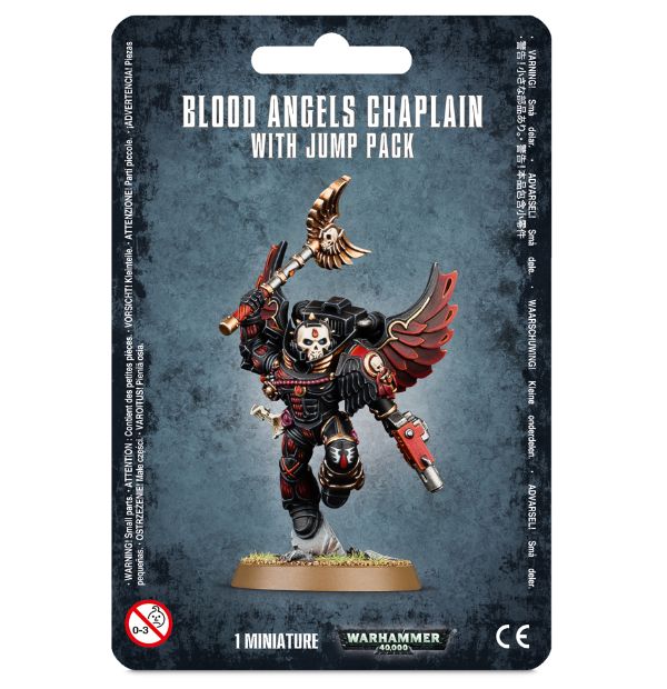 Chaplain With Jump Pack Blood Angels Warhammer 40K