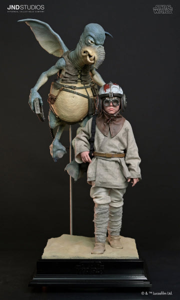 Anakin Skywalker & Watto Star Wars: Episode I Hyperreal Collection 1/3 Figurka 70 cm