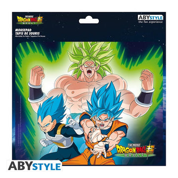 Dragon Ball podkładka pod myszkę - Broly vs Goku (23,5 x 19,5 cm)