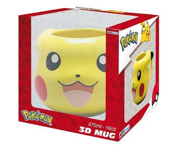 Pokemon kubke 3D Pikachu - ABS