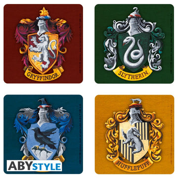 Domy Hogwartu Zestaw Podkładek Harry Potter