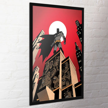 The Batman DC Villain Skyline Maxi Poster Plakat 61 X 91.5cm