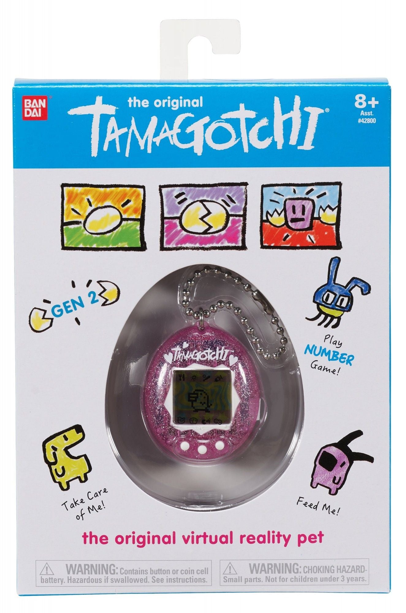 Tamagotchi Pink Glitter