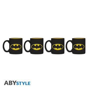 Logo Zestaw 4 Filiżanek do espresso Batman