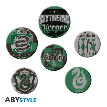 Slytherin Zestaw Przypinek Harry Potter