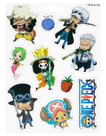 Chibi! Zestaw Magnesów One Piece