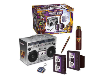 Starlord BoomBox Zestaw Prezentowy Butelka + Notanik + Długopis + Brelok Marvel