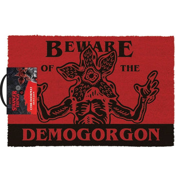 Beware of The Demogorgon Wycieraczka Stranger Things