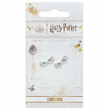 Okulary Luny kolczyki Harry Potter