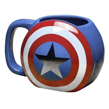 Captain America 3D Kubek Marvel