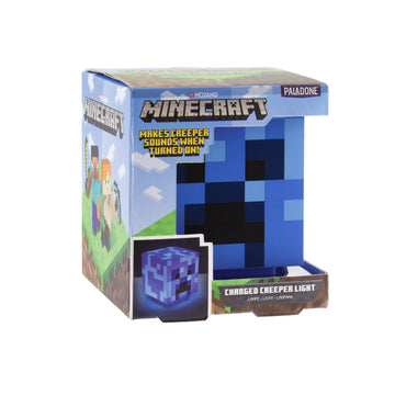 Naładowany Creeper Lampka Nocna Minecraft