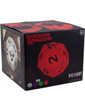 Kostka D12 Lampka Biurkowa Dungeons & Dragons