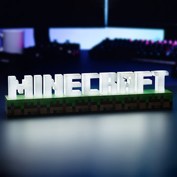 Logo Lampka Biurkowa Minecraft