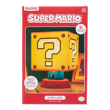 Question Block Lampka Nocna Super Mario