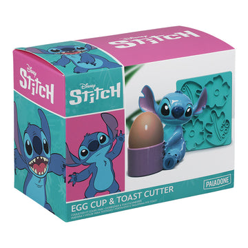 Stitch Zestaw Śniadaniowy Podstawka Do Jajka + Foremka Do Tostów Disney