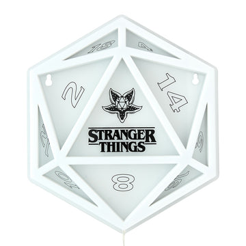 D20 neonowa lampka ścienna Stranger Things