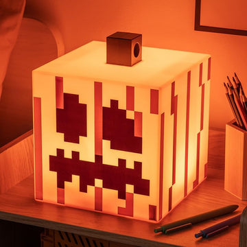 Jack O Dynia Lampka Biurkowa Minecraft