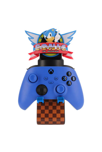 Retro Logo Podstawka pod Telefon/Pada LED Sonic The Hedgehog