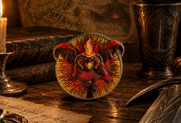 Balrog/You Shall Not Pass moneta kolekcjonerska z podstawką Władca Pierścieni
