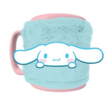 Cinnamorol kubek z futerkiem Sanrio