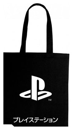 Black Katakana Torba na Zakupy Play Station