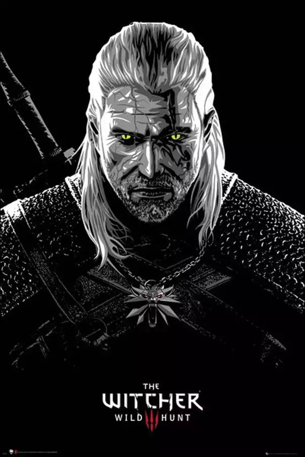 The Witcher Toxicity Poisoning Maxi Poster Plakat 61 X 91.5cm