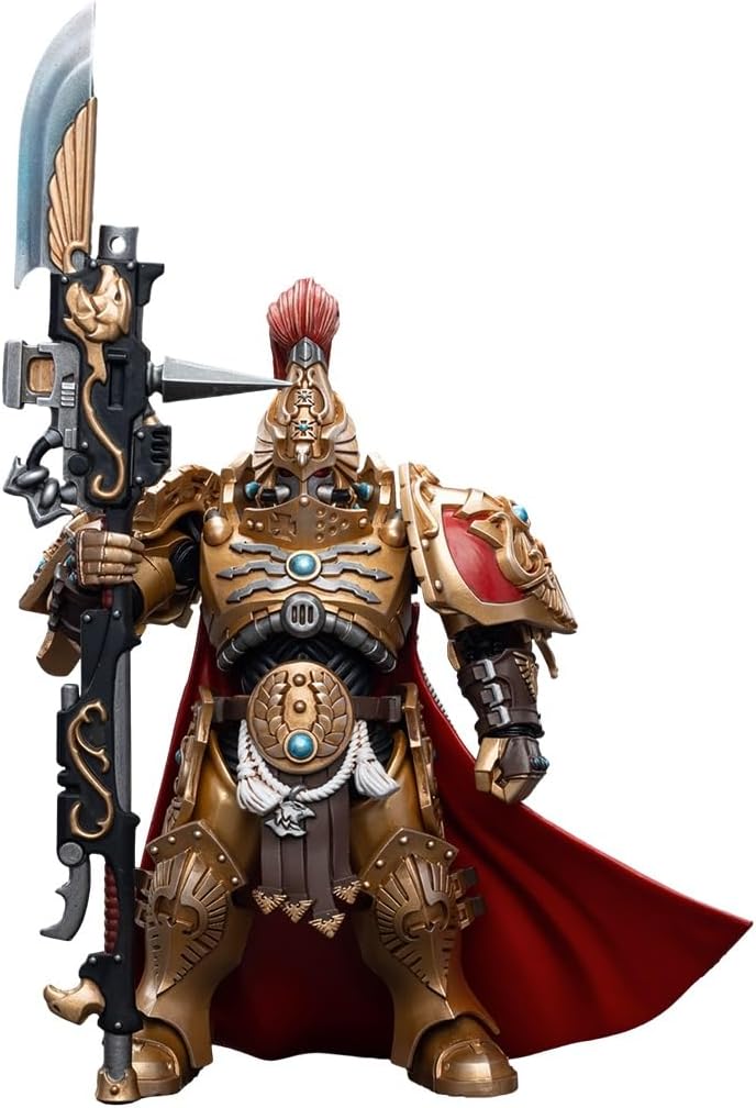 Adeptus Custodes Shield Captain with Guardian Spear Warhammer 40k 1/18 Figurka 12 cm