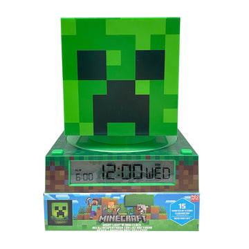 Creeper Lampka z Budzikiem Minecraft