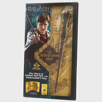 Różdżka + Mapa Huncwotów Replika Zestaw Harry Potter