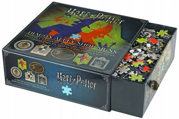 Szyldy sklepów z ulicy Pokątnej Puzzle Harry Potter (1000 Elem.)