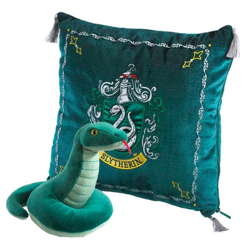 Slytherin Zestaw Poduszka + Pluszak Harry Potter