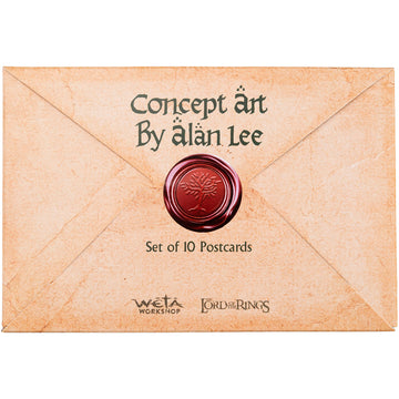 Postcard Set Concept Art By Alan Lee: The Lord Of The Rings Zestaw Pocztówek