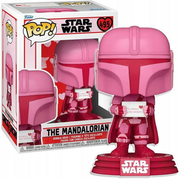 Mandalorian - Edycja walentynkowa (495) FUNKO POP! Gwiezdne Wojny