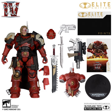Captain Cyrus Warhammer 40000: Dawn of War 4 McFarlane Elite Edition Figurka 18 cm