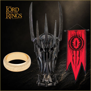 War Helm of Sauron Lord of the Rings Museum Collection 1/1 Replica 76 cm