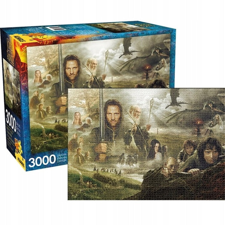 Lord of the Rings Jigsaw Puzzle Saga 3000 elementów