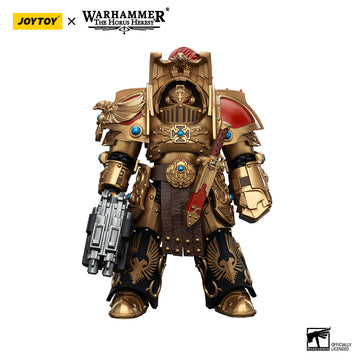 Legio Custodes Aquilon Terminator Squad Aquilon with Lastrum Storm Bolter Warhammer The Horus Heresy 1/18 Figurka 14 cm