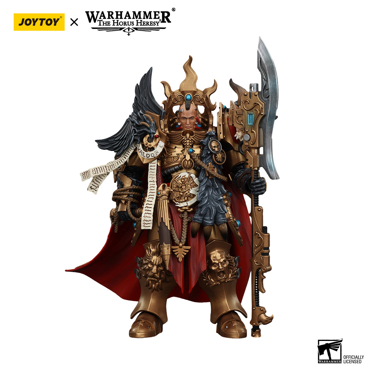 Legio Custodes Constantin Valdor Captain-General of the Legio Custodes Warhammer The Horus Heresy Figurka 25 cm