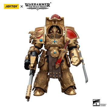 Legio Custodes Aquilon Terminator Squad Aquilon with Infernus Firepike Warhammer The Horus Heresy 1/18 Figurka 14 cm