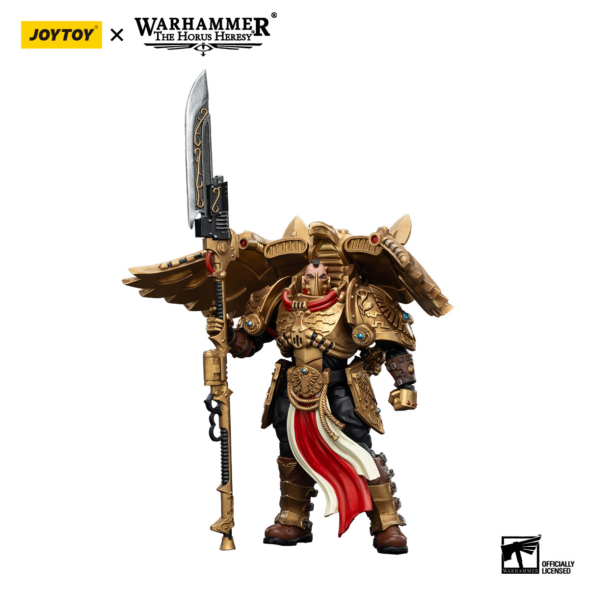 Legio Custodes Custodian Venatari Squad Venatari with Venatari Lance Warhammer The Horus Heresy 1/18 Figurka 13 cm