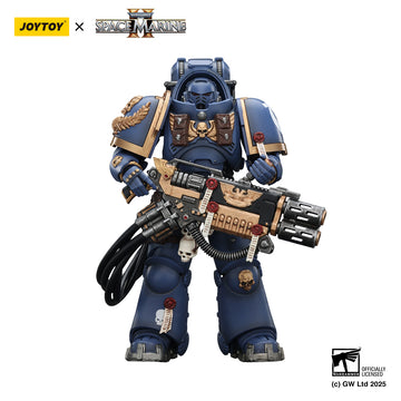 Ultramarines Heavy Artificer Armor with Relic Multi-Melta Warhammer 40,000: Space Marine 2 Figurka 13 cm