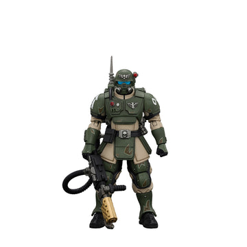 Astra Militarum Kasrkin 2 with Flamer Warhammer 40k 1/18 Figurka 10 cm
