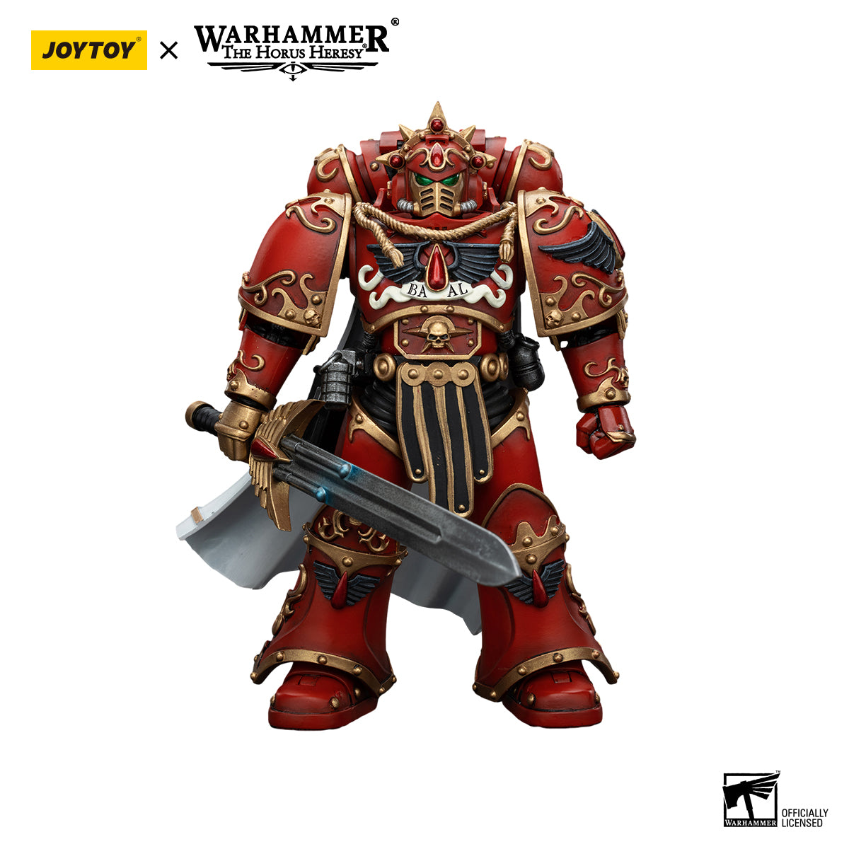 Blood Angels Legion Praetor with Paragon Blade Warhammer The Horus Heresy 1/18 Figurka 13 cm