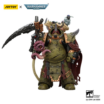 Death Guard Deathshroud Terminator 2 with Manreaper and Plaguespurter Gauntlet Warhammer 40k 1/18 Figurka 14 cm