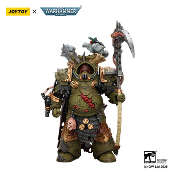 Death Guard Deathshroud Terminator 1 with Manreaper and Plaguespurter Gauntlet Warhammer 40k 1/18 Figurka 14 cm